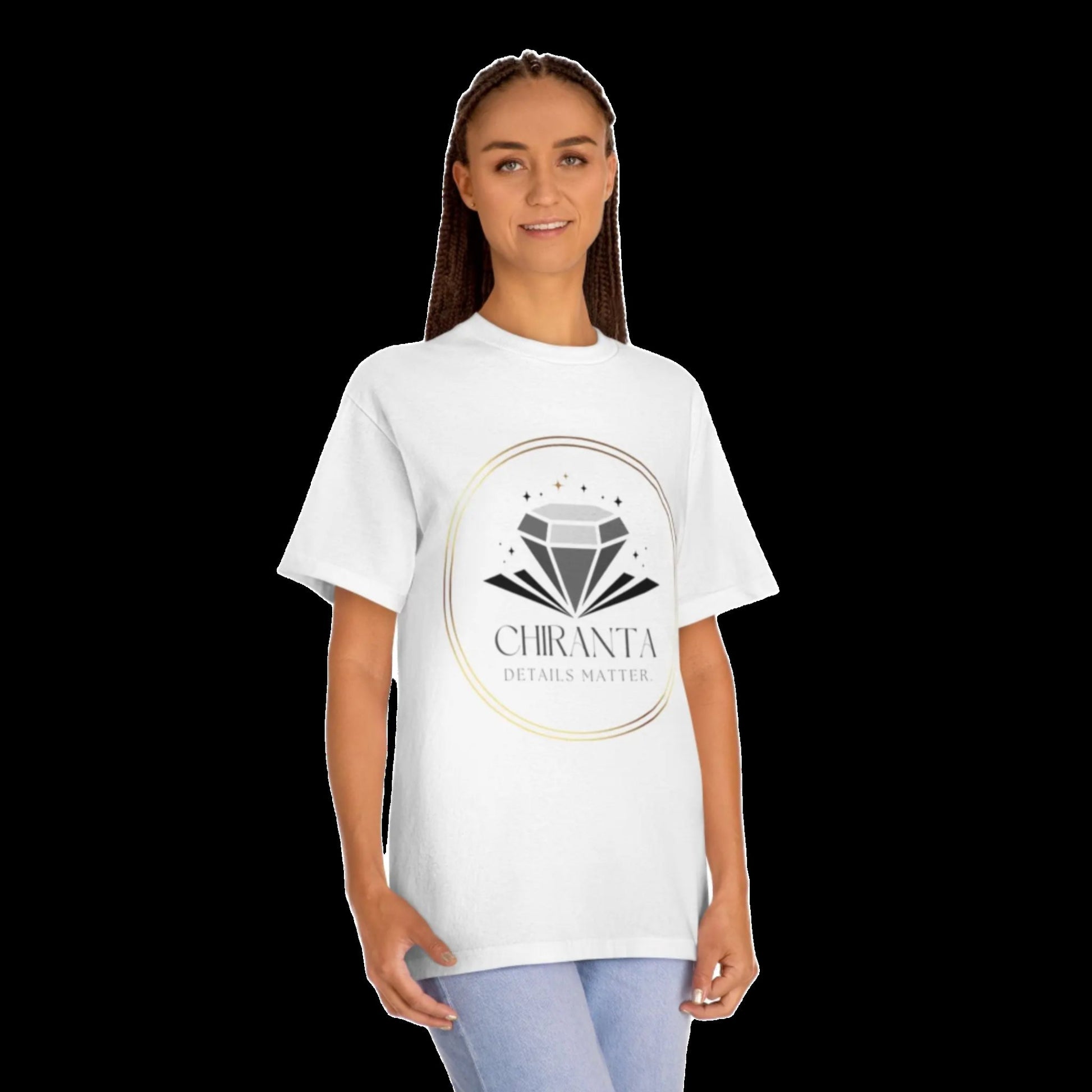 CHIRANTA CLASSIC ATHLETIC WHITE HEATHER T-SHIRT Printify