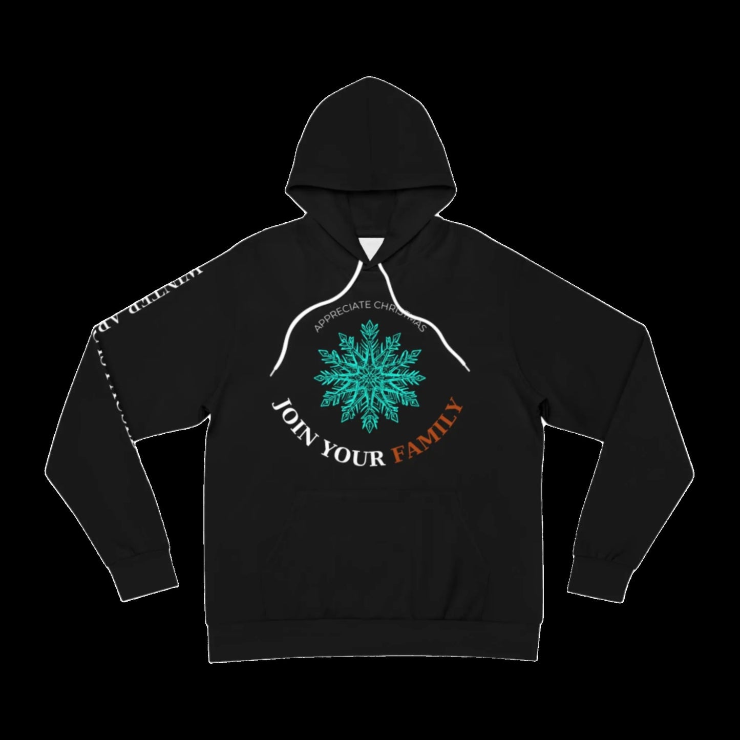 CHIRANTA CHRISTMAS HOODIE: JOIN YOUR FAMILY Printify