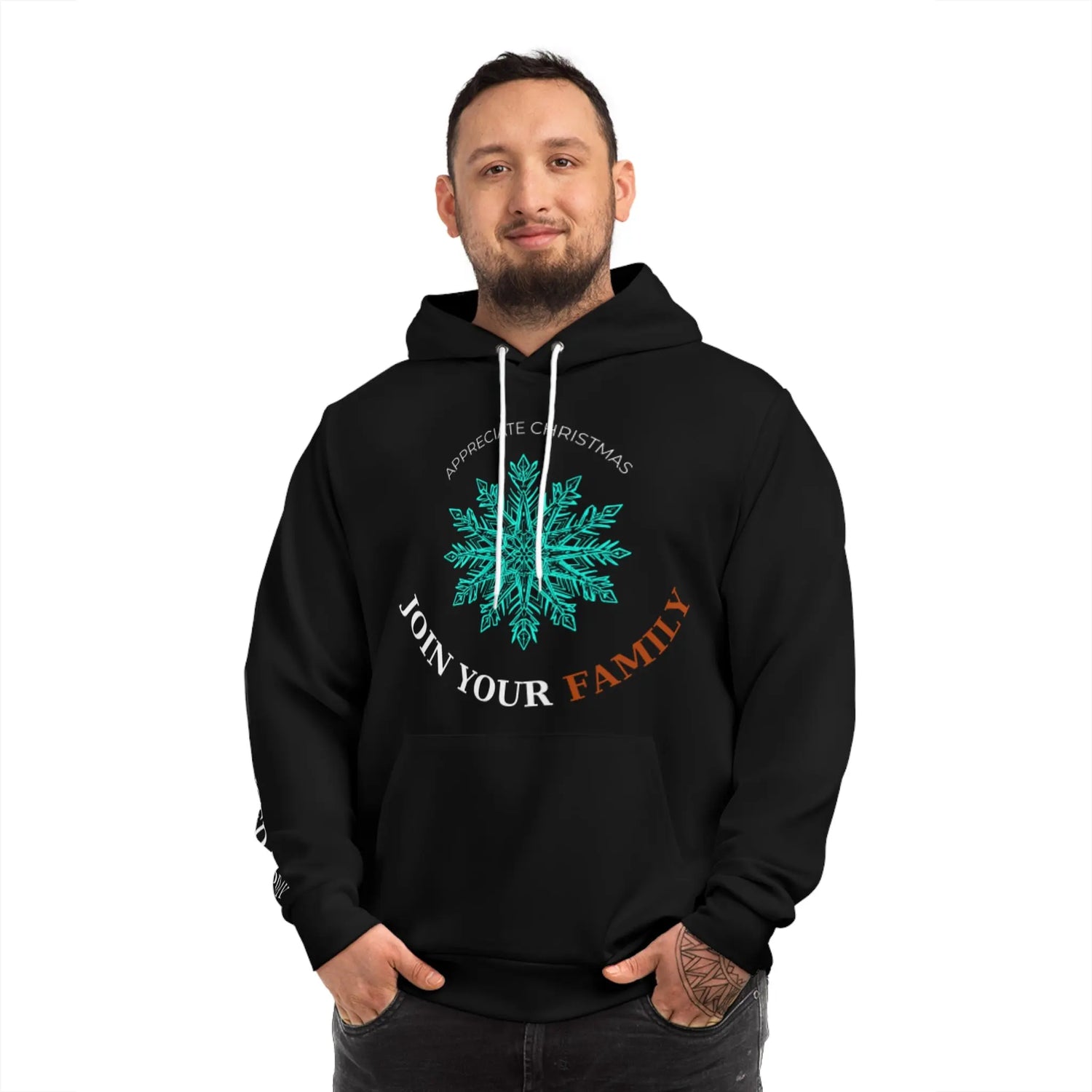 CHIRANTA CHRISTMAS HOODIE: JOIN YOUR FAMILY Printify