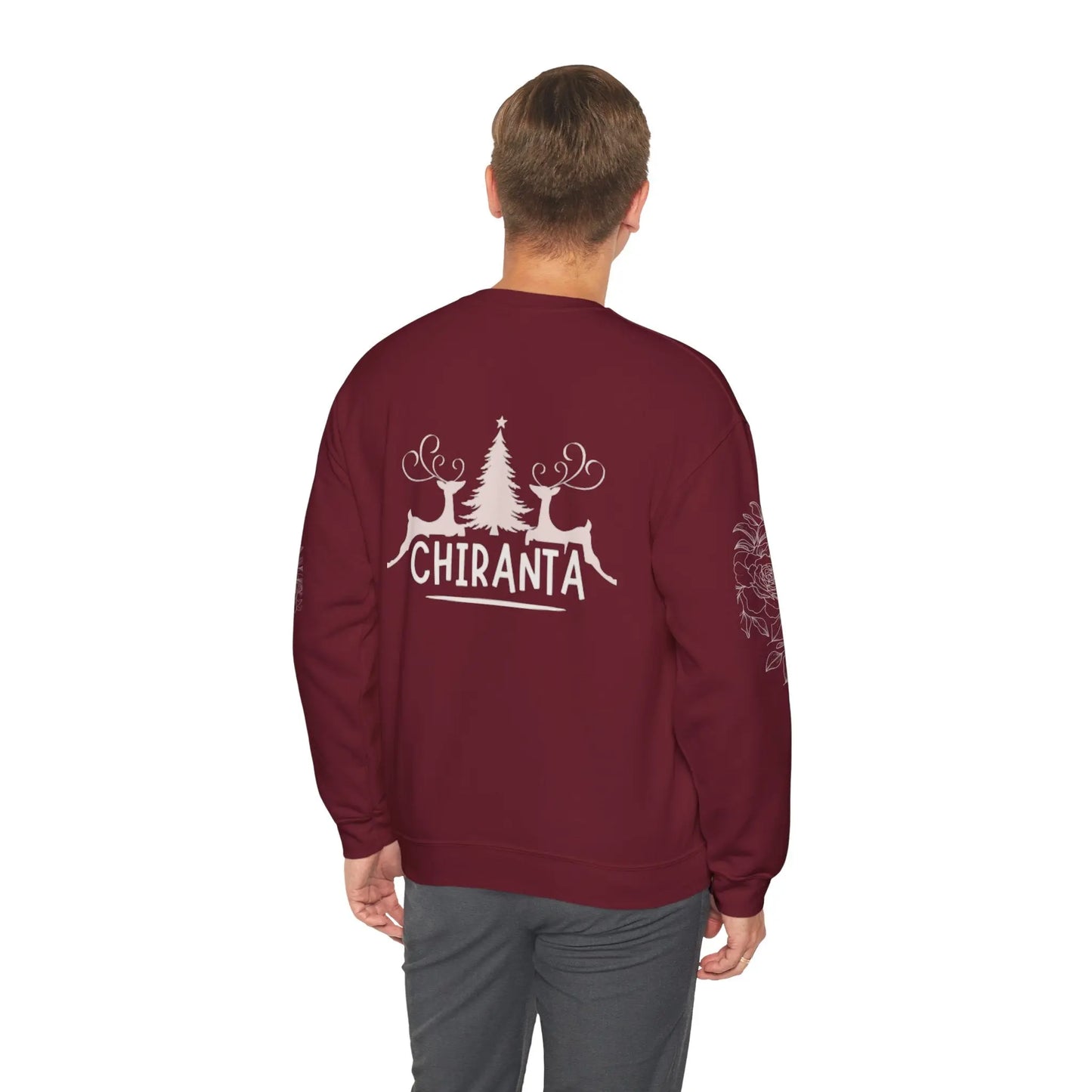 CHIRANTA CHRISTMAS Crewneck Sweatshirt - Dear & Flower Printify