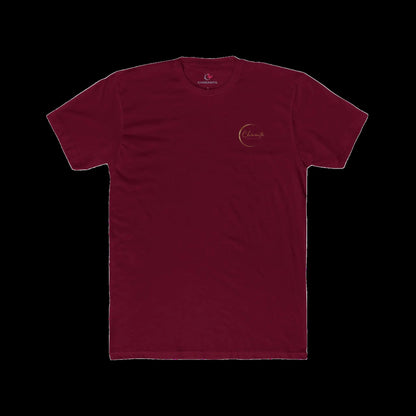 Copy of CHIRANTA UNISEX SOLID CARDINAL RED COTTON CREW T-SHIRT Printify