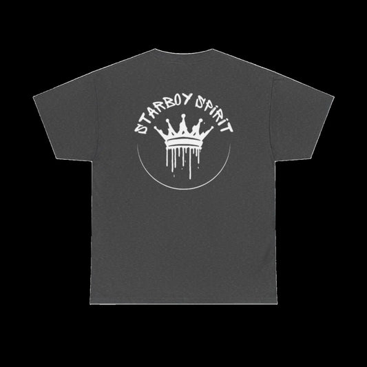 Copy of CHIRANTA STARBOY SPIRIT DARK HEATHER HEAVY COTTON T-SHIRT Printify