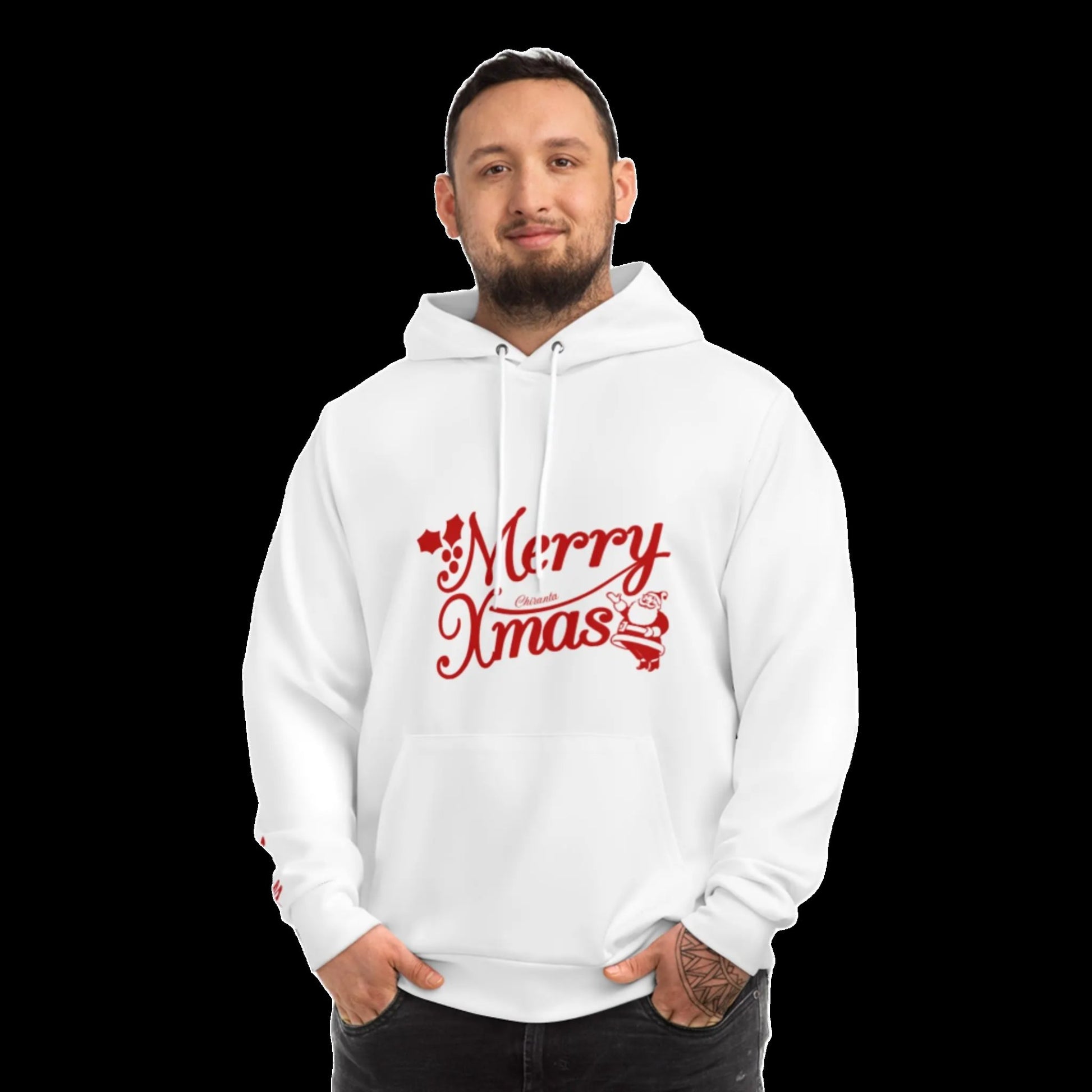 CHIRANTA CHRISTMAS HOODIE: BEST DAY IN A YEAR Printify