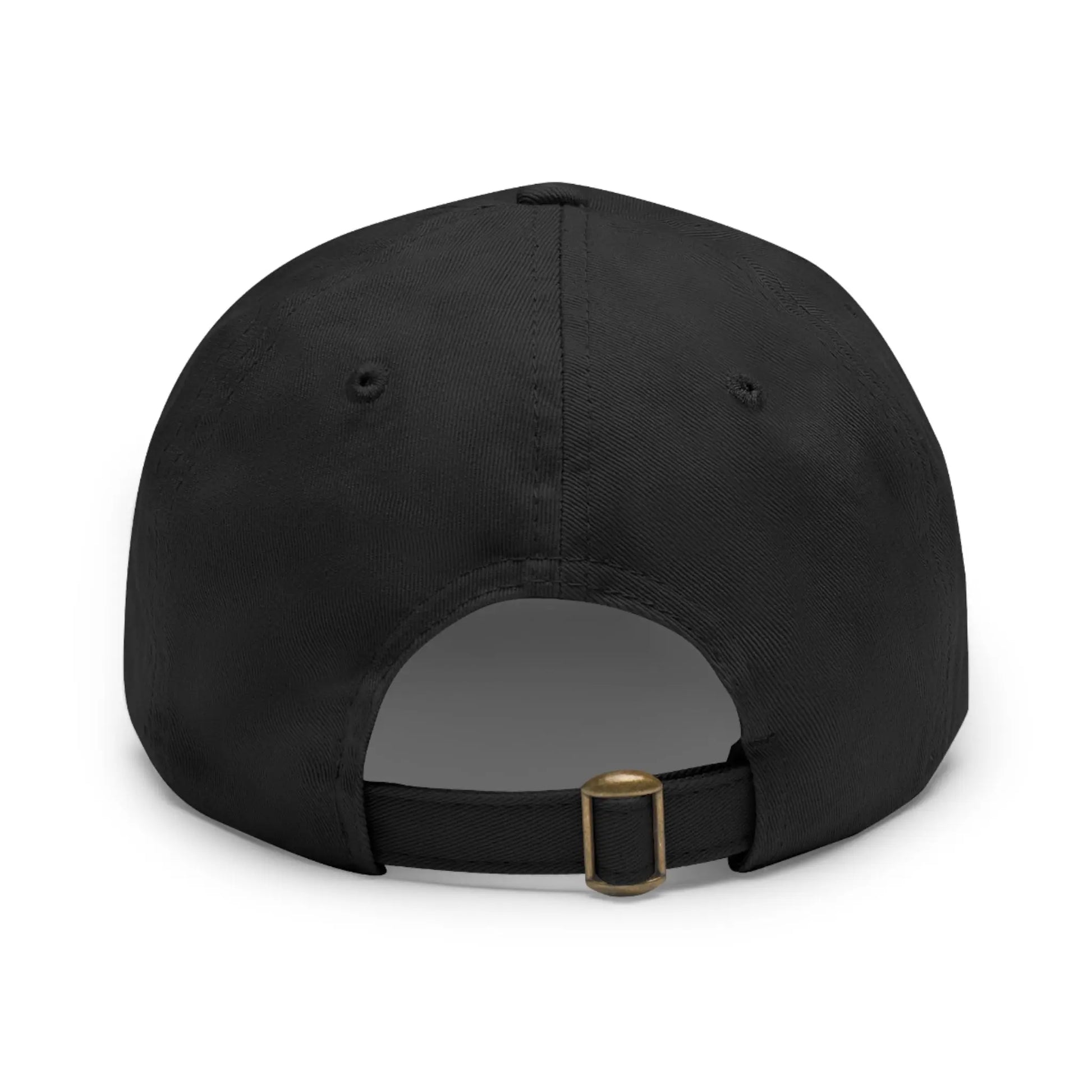 Dad Hat with Leather Patch (Rectangle) Printify