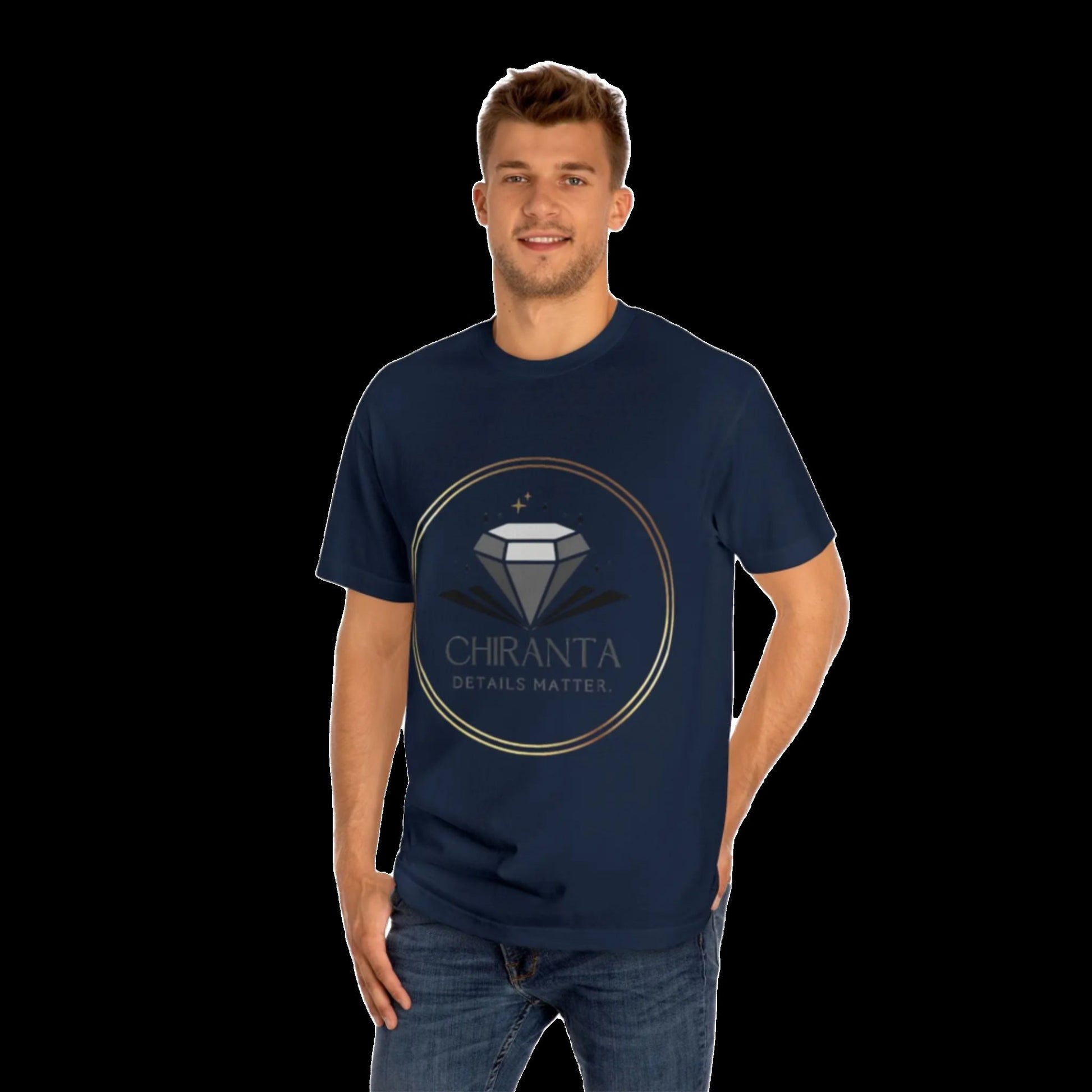 Copy of CHIRANTA CLASSIC ATHLETIC NAVY HEATHER T-SHIRT Printify