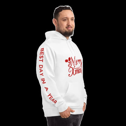 CHIRANTA CHRISTMAS HOODIE: BEST DAY IN A YEAR Printify