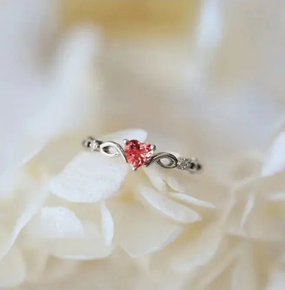 Red Heart couples ring - Chiranta