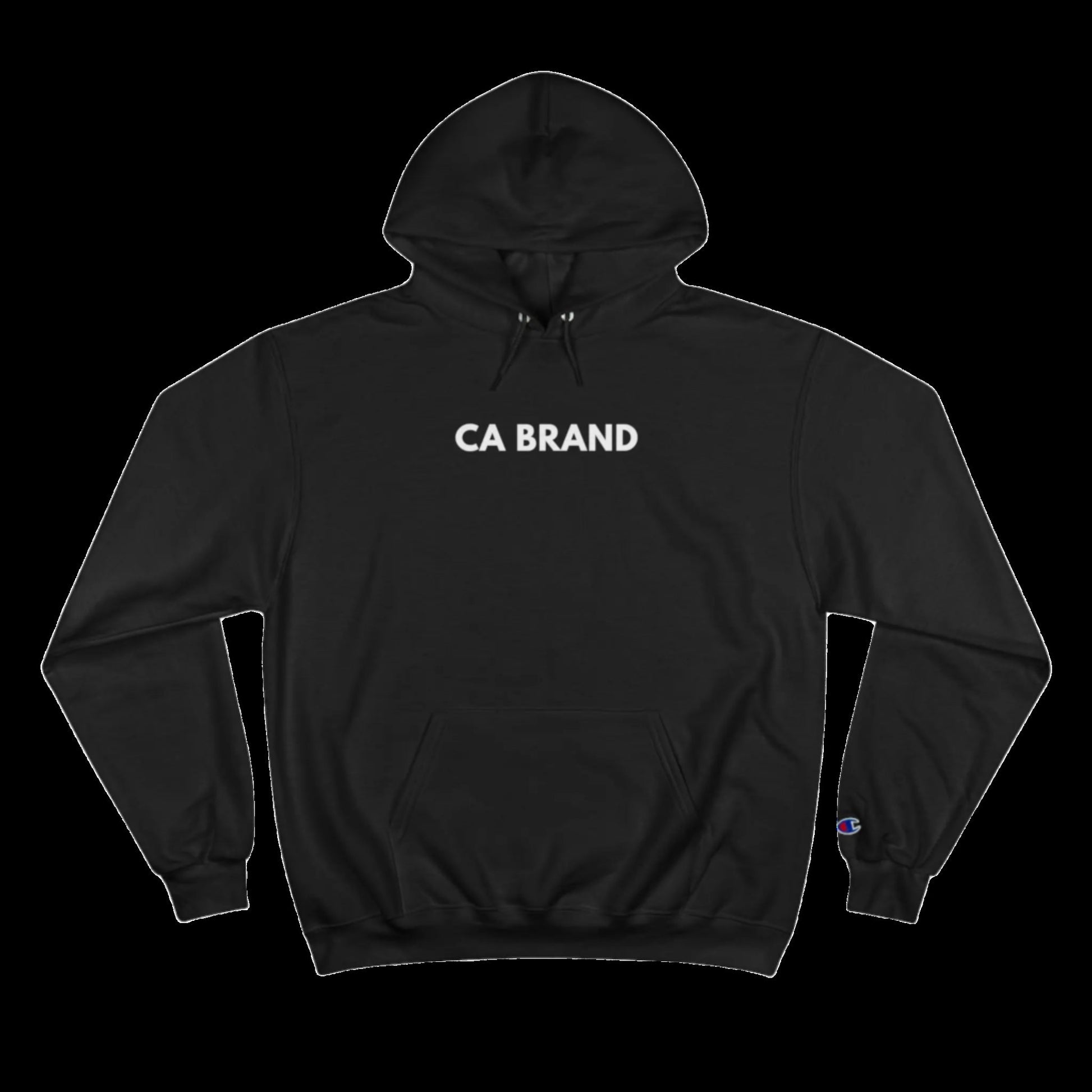 CHIRANTA BLACK SIMPLE DESIGNED HOODIE - CA BRAND Printify