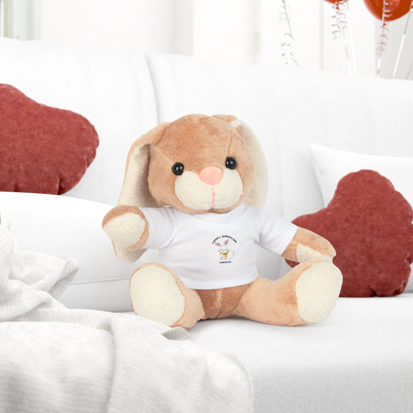 Christmas Special Plush Toy with T-Shirt Printify