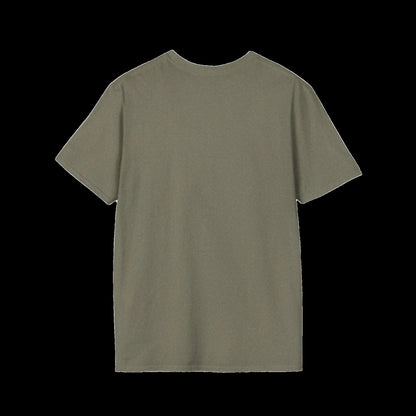 CHIRANTA SOFTSTYLE GOTHIC DARK MILITARY GREEN T-SHIRT Printify