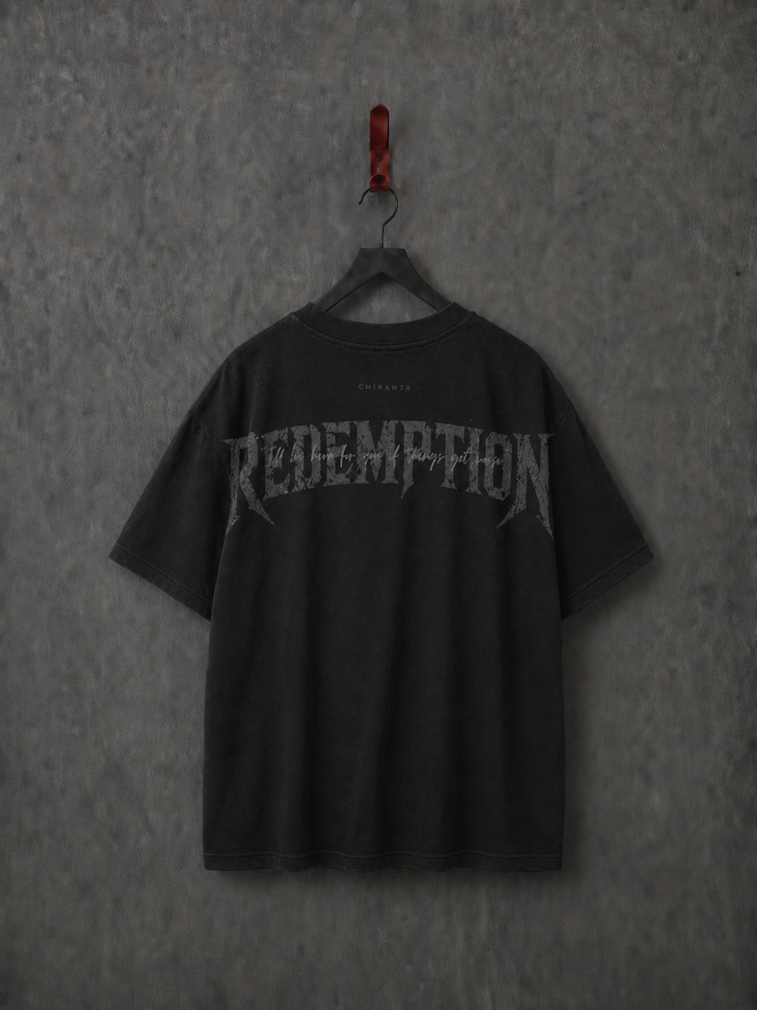 CHIRANTA Redemption 重磅寬版短袖 Chiranta