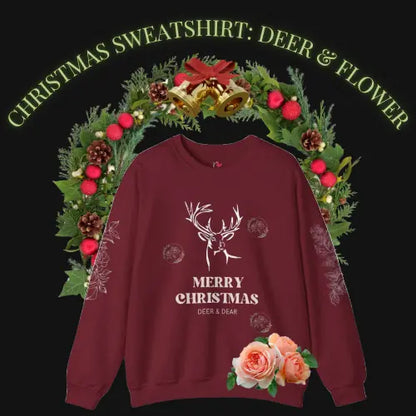 CHIRANTA CHRISTMAS Crewneck Sweatshirt - Dear & Flower Chiranta