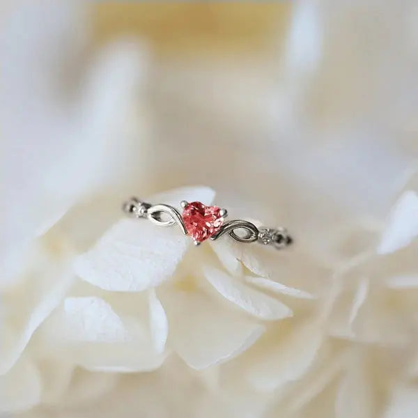 Red Heart couples ring - Chiranta