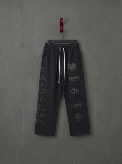 CHIRANTA Wide Fit 重磅直筒運動長褲 Chiranta