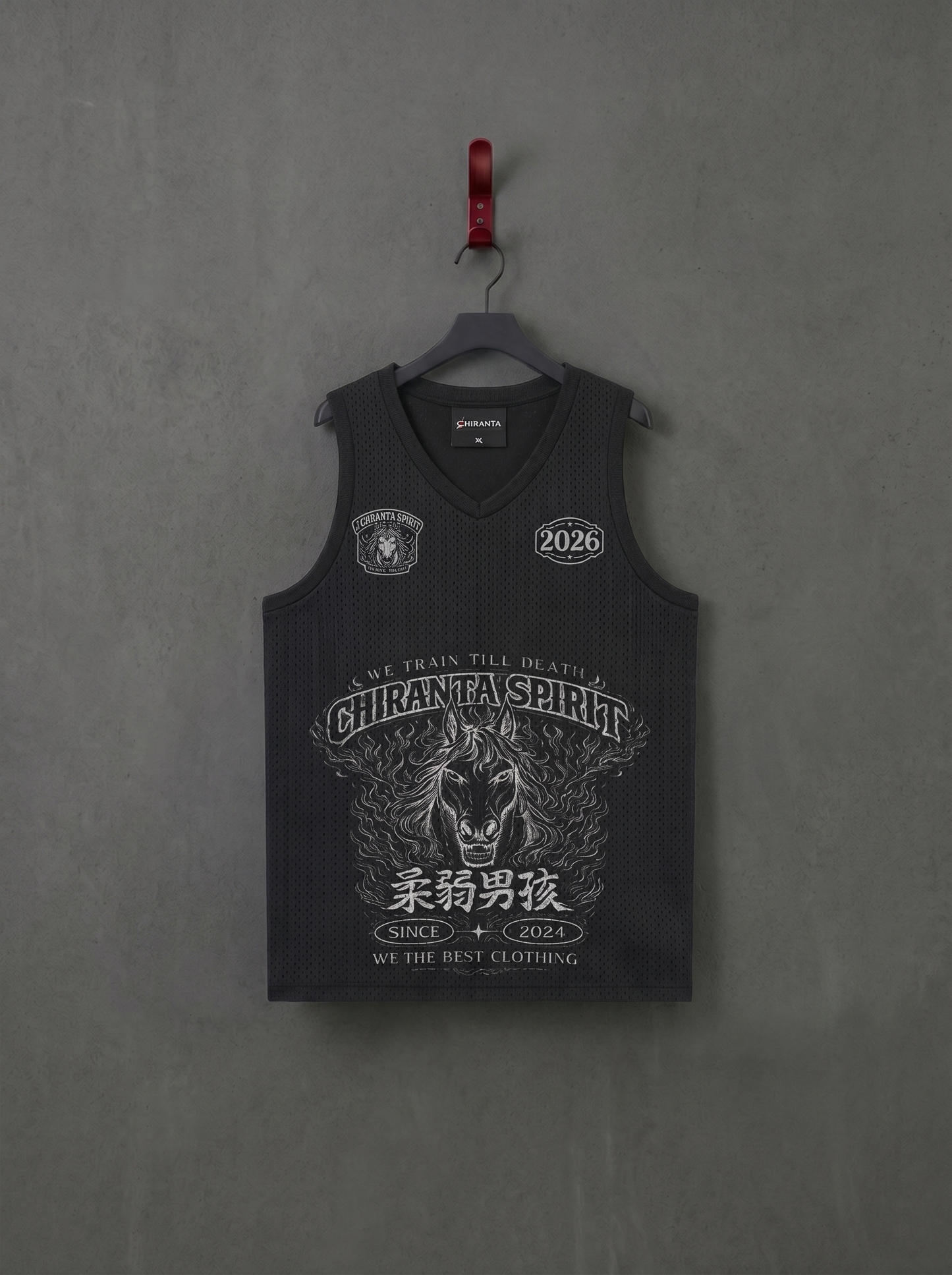 CHIRANTA 柔弱男孩機能透氣運動背心 Chiranta