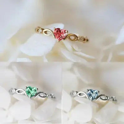 Red Heart couples ring - Chiranta